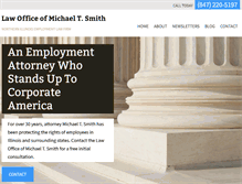 Tablet Screenshot of lawofficemichaelsmith.com